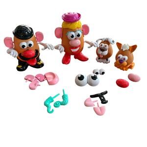 Mr & Mrs Potato Head 43 Piece Lot Assorted Pieces